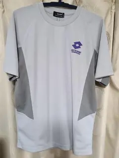 値下げlottoTシャツ　半袖　М　グレー　サッカー　テニス　新品