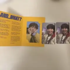 HYBE INSIGHT J-HOPE展示会AND WHAT? 入場特典 トレカ