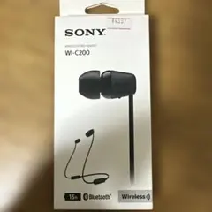 【新品未開封】SONY ワイヤレスステレオヘッドセット WI-C200 保証書付のサムネイル
