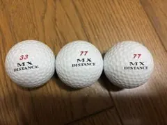 MX DISTANCE & SUPER SOFT ゴルフボール 3個セット