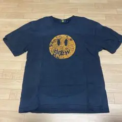 drew グラフィックTシャツ ネイビー