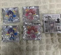 即購入❌　カラフルピーチ　アクリルキーホルダー　ぷぴぱ