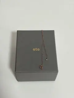 パンちゃん様専用 ete 10Kダイヤモンド イエローゴールド ネックレス
