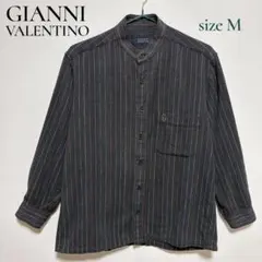 GIANNI VALENTINO ジャンニバレンチノ バンドカラー 長袖シャツMのサムネイル