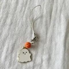 ハロウィン ストラップ キーホルダー おばけチャーム ハロウィンチャーム