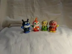 アンパンマンキャラクター 指人形 4体セット