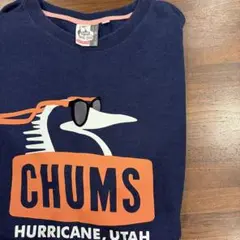 CHUMS Tシャツ S ネイビー