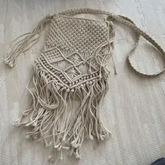 ローリーズファーム　ショルダーバッグ　白　レディース