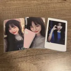 IVE mine withmuu ラキドロ トレカ　ウォニョン　3枚セット