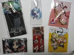 初音ミク ラバーキーホルダー他10点セット