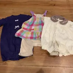 RAG MART ベビー ロンパース 3点セットのサムネイル