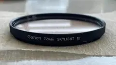 Canon 72mm Skylight filter (vintage)