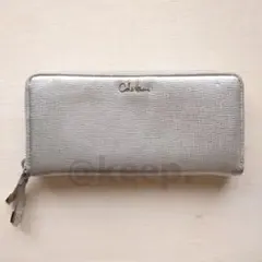 COLE HAAN コールハーン 長財布 ウォレット シルバー