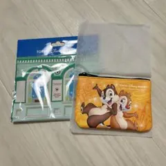 【新品未使用】東京ディズニーリゾート パークチケットポーチ チップとデール チデ