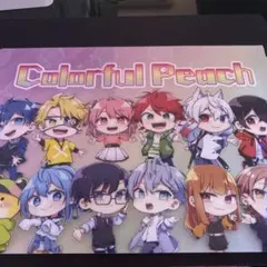 カラフルピーチ クリアファイル