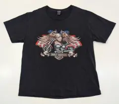 Harley-Davidson　00s 両面プリントTシャツ　タイ製　XL