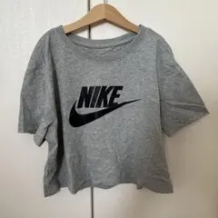 Nike グレー クロップドTシャツ S