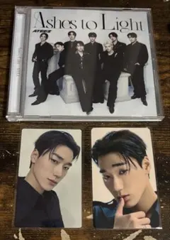 ATEEZ ashes to light トレカ CD サン