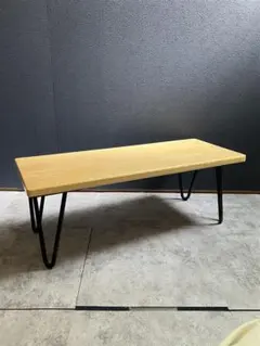 【未来工房 】訳アリ価格　寄れあり　アイアンレッグのデザインスツール ナチュラル