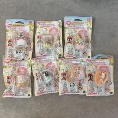 シルバニアファミリー キラキラくじ G賞 セミコンプリート 7点まとめ売り