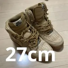 Nike Air Force 1 ハイカット スニーカー ウィート