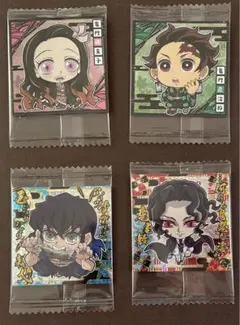 鬼滅の刃 ウエハースシール12 4枚セット