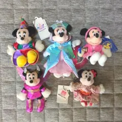 ディズニーリゾート　ぬいぐるみバッジ　ぬいバ　レトロ