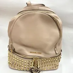 ▲マイケルコース　スタッズ付きバックパック　ボールペン跡1ヶ所あり
