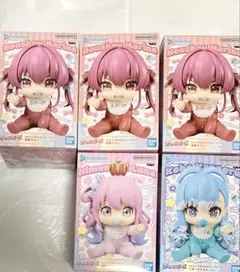 ホロライブ ホロベイビーズ フィギュア　宝鐘マリン　こぼ かなえる　姫森ルーナ