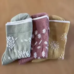 クルーソックス3足組