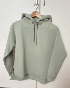 【MARLENE JOBERT】スウェットパーカー くすみカラー ミントグリーン