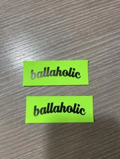 ballaholic ステッカー 2枚セット