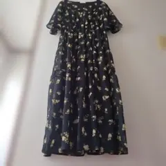 可愛い♥earth music&ecology 花柄ロングワンピース♥