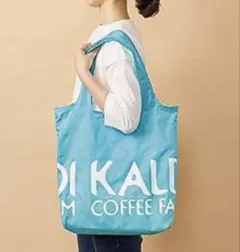 ⭐︎非売品⭐︎✨カルディ⭐︎✨オリジナルエコバッグ ブルー ⭐︎⭐︎⭐︎おまけ✨（50枚）❣️