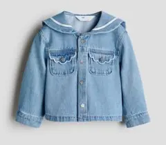 新品未使用＊デニムセーラージャケット120~130cm