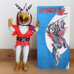 【美品】旧バンダイ 変身忍者嵐 面取れ ソフビ 台紙付き 当時物 26016 美品】旧バンダイ 変身忍者嵐 面取れ ソフビ 台紙付き 当時物 26016