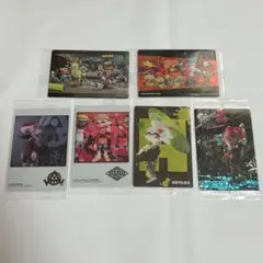 スプラトゥーン2 イカすカード 6枚セット