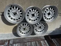 B ホンダ純正スチールホイール　14x5.5j 送料込み！値下げ！ 激安 4本セット】ホンダ 純正 スチール 鉄ホイール 鉄チン 中古品 14