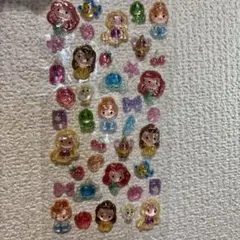 ディズニーシール　プリンセス　ボンボンドロップシール アリエル ベル ソフィア