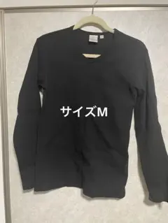 M*A様 AVIREX ニットTシャツ　Ｖネック　ブラックのサムネイル