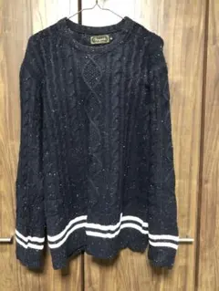 クルーネックニット ニット