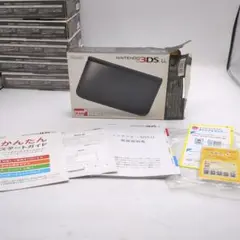 NINTENDO 3DS LL ブラック 空箱　⑫