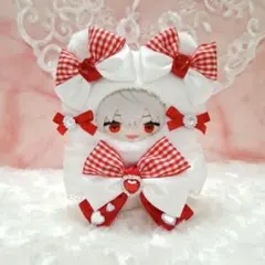 限定セール中★にじぱぺっと にじぱぺ　ぬい服 きぐるみ 10cm ねこ　レッド