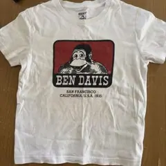 BEN DAVIS 半袖Tシャツ ホワイト ゴリラロゴのサムネイル