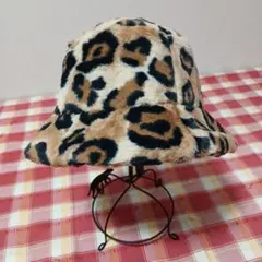 レオパード柄 バケットハット