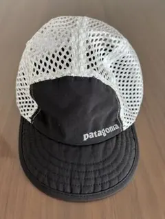 patagonia ダックビルキャップ 黒/白
