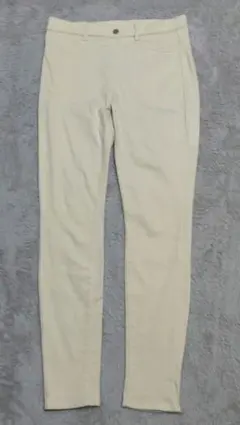 ユニクロ ヒートテックウルトラストレッチレギンスパンツ Lサイズ オフホワイト