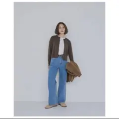 【値下げ】searoomlynn collab ハイウエストストレートSRN02