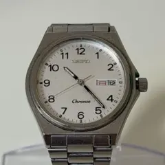 稼働品セイコークロノス 7433-7010 フルーテッド腕時計シルバー - メルカリ