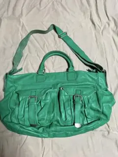 JUNYA WATANABE レザー ショルダーバッグ